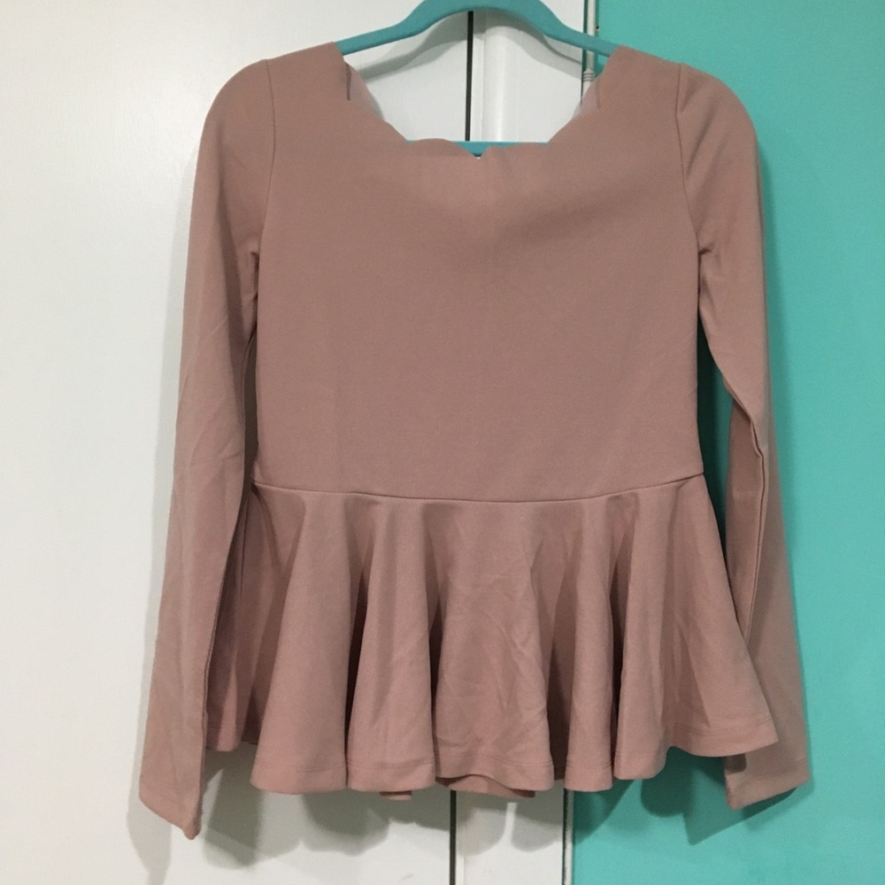 Shein Peplum Blouse